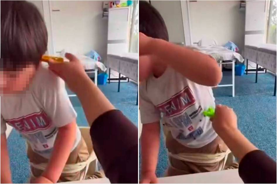 Toshkentda defektolog yosh bolaga jismoniy tazyiq o‘tkazdi (video)